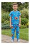 . Warner Bros. Superman Kids Pyjama Set | Official Superman Short Sleeve T-Shirt & Pajama Pants Set | Comfortable Cotton Sleepwear for Boys | Superhero Nightwear & Loungewear Set for Men - 2