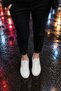 Mr-1105 Women's Daily White Sneaker Comfort Casual Anatomical Sports Shoes
