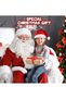 2pc Santa Hat, Light up Christmas Hat, Santa Hat with LED Lights, Flashing Santa Hat for Adults & kids Christmas Gifts - 8