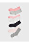 Esvab • Modern & Distinctive Polka Dot Girls' Socks, Pack of 7 - 4