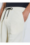 Men Cream Training Shorts with Side Pocket - 4