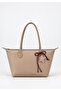 Mink Women's Decorated Zippered Shopper Shoulder Bag - 2