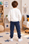 Dinazor Baskılı Oversize Çocuk Swetshirt - 2
