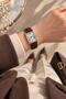 Blanco Women's Wristwatch White Dial Rose Gold Silver Color Rectangular Case Brown Leather Band Roman Numerals Minimal Vintage Classic Elegant Analog Watch 2026 - 3