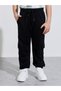 Boys Striped Oversized Polo T-Shirt and Cargo Joggers Set - 4