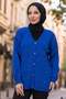 V-Neck Button Detailed Knitwear Cardigan Saks Hnt2810