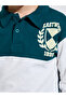 Boys Placement Print Regular Fit Polo Collar Sweatshirt and Joggers Set - 3