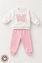 Unisex Baby Printed 100% Cotton 6-9-12 Months Top and Bottom 2-Piece Combed Cotton Baby Set