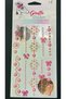 Self-Adhesive Three-Dimensional Candy Pink Geometric Shapes Makeup, Body, Hair, Nail, Phone Decoration Sticker - 6