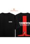 Control Resonant Baskılı Oversize Tshirt