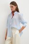 Scratched transparent shirt blue - 6
