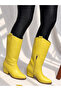 Limona Sari Imported Leather 6 cm Heel Women's Boots - 5