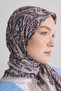 Anatolian Paisley Pattern Bamboo Scarf - 2