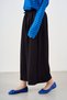 Women's Adjustable Waist Elastic Loose Trousers Black - 5