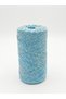 Silvery Turquoise Soft Cotton Cotton Chain 1.5 mm 200 Gr - 2