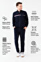 Us Polo Assn U.S Polo Men's Zippered Navy Blue Tracksuit Set-18481