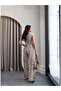 High Waist Pattern Pants - 5