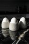 Zeno decorative boiled egg set (3, marble white) - 6