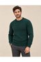 Men's Crew Neck Ribbed Knitwear Seasonal Sweater Kpln - 2