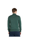 Williams River Cotton Yd Swe Men's Green Stand Collar Jacket - 2