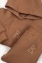 Unisex Baby Kids Hooded Sweatshirt and Sweatpants Set - 2-Piece Set with Furry Inside Hooded Sweatshirt and Sweatpants - 2