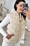 Hooded Short Puffer Vest 7K050 - 2