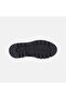 Women's Black Tasseled Thick-Toothed Sole Leather Loafer - 5