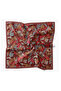 Soft Scarf Painterly Floral Red - 4