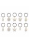 10 Pieces of Hair Hoop Hair Ring Hair Braid Accessory - 2