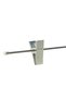 Metal Hanger with Silver Latch 40cm Pack of 10 - 3