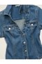 AE Short Sleeve Denim Button Down - 3