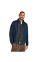 Exeter River Brushed Bad Men's Navy Blue Stand Collar Jacket