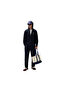 6Wm4037 Trousers Navy Blue - 4