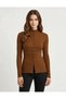 Pile Button Detailed Knitwear Cardigan