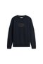 Icon Sweat Intechno Knitted Regular Fit Crewneck Logo Printed Men's Sweatshirt Black Mw0Mw44939-D - 5