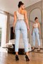 Women's High Waist Mom Jeans Pants - 2