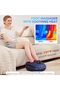 Foot Massager with Heat and Remote, Upgrade Electric Feet Massager for Plantar Fasciitis Pain Relief, 3 Levels Compression Massage for Neuropathy Plantar Fasciitis, Up to Size 13 Home Office Use - 6