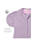 Double Layer Thick Cotton Baby Swaddle Romper - 1.5 Tog - Lilac - 3