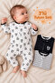Baby 3-Piece Cotton Romper Set - Patterned Sleep and Play Romper - 4