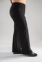 Women's Plus Size Elastic Waist Trousers Black - 5