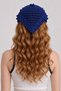 Women's Mesh Lace-Look Multi-Purpose Bandana Summer Beach Compatible Perforated Knitwear Hair Bandana and Waist Accessory - 2