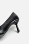 Marlon black women's mid-heel stiletto a003-k701 - 6