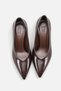 Marlon women's brown medium heel stiletto a003-k701 - 2
