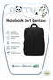 Notebook Backpack - Black - 4