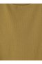 Two Mt Shop Quality Lcw Everyday Green Combed Cotton Plain Slim & Slim Short Sleeve Women's T-Shirt - 6