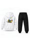 Six Seven 67 Snail Hiz Printed Children's Hooded Tracksuit Set