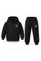 Kpop Demon Hunters Mira Jinu El Selam Printed Kids Hooded Tracksuit Set - 2