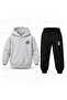 Kpop Demon Hunters Derpy Kutu Printed Children's Hooded Tracksuit Set - 2