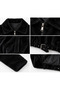 Belted Fox Fabric Bomber Jacket - 2