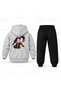 Katseye Daniela Yoonchae Selfie Printed Children's Hooded Tracksuit Set